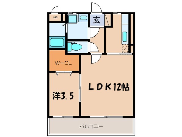 サンステージの物件間取画像